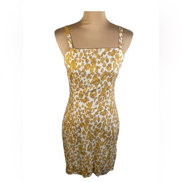 SADIE & SAGE Leopard Print Mini Dress NWT Size Small - Picture 1 of 6